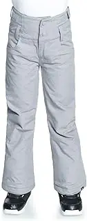 [Roxy] Girls Diversion Snow Pants (Heather Grey (SJEH), Small (8))