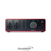 Focusrite Scarlett 4i4 4th Gen 4-in 4-out USB Audio Interface with 4 Preamps