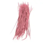 100 Pcs 5-7" Feathers Long Artificial Goose Feather Hat Trimming Watermelon Red