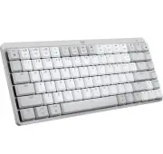 Logitech Master Series MX Mechanical Mini for Mac Wireless Keyboard - Pale Gray