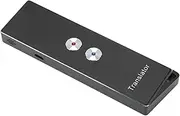 Smart Voice Translator Device, 74 Languages, 70 Accents,5.0, 99% Accuracy Rate, Handheld, Real Time, Synchronized Text Display, Aluminum Alloy (Black)