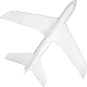 Toyvian Graffiti Foam Airplane Toy Outdoor Hand-Throwing Plane for Boys and Girls Interactive Craft Activity for Birthdays Parties Foam Glider Model