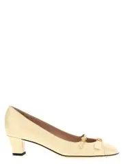 [Valentino Garavani] Valentino Garavani-Bowow Decollete Bianco-Donna 39 White