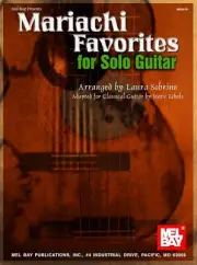 MEL BAY PRESENTS MARIACHI FAVORITES FOR SOLO GUITAR MUSIC BOOK BRAND NEW ON SALE
