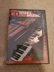 CD Sheet Music Franz Schubert Complete Works For Piano Subito Pub PC And Mac