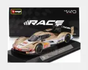 1:43 BURAGO Porsche 963 9Rd #12 Le Mans 2024 Stevens Nato Ilott BU38317 Model