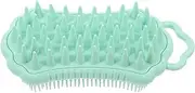 IWOWHERO Silicone Bath Scrubber Brush Exfoliating Scalp Massager for Deep Cleansing and Refreshing for Daily Use Durable Design Gentle Scalp