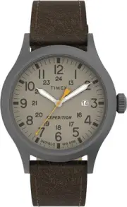 Timex Men's Expedition Scout 40mm Watch Brown/Tan/Gunmetal