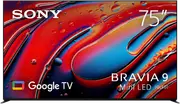 "Sony 75"" BRAVIA 9 4K HDR Mini LED Google TV"