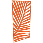 ProtectorAl 300-1200w x 1201-2400h Orange/Gloss White Palm Unframed Composite Deco Panel