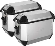 Givi Trekker Alaska, side case set Monokey , color: Silver , size: 36 L