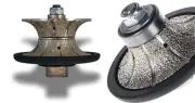 8 Pieces of 1 1/4" Full & Half Bullnose Diamond Router Bit granite concrete