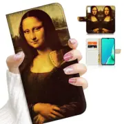 ( For Vivo Y20S ) Wallet Flip Case Cover AJ23026 Mona Lisa