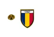 pins pin's flag national badge backpack hat shield world chad