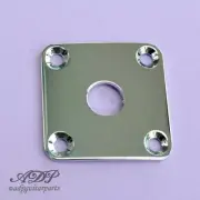 Jack Plate Chrome Square for Gibson & Epiphone Lespaul, Sg