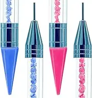 Diamond Painting Pens, 2Pack, No Wax Needed, Diamond Art Pen/Tools, Self-Stick Drill Pen, Specialty Design 5D DIY Painting with Diamonds Accessories Kits by DPG-The Diamond Painting Group