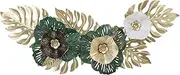 3D Metal Wall Art Decor, 3D Room Wall Decor, Wall Decor Northern Europe Style Light Luxury Innovative Iron Art, 3D Wall Sculpture for Living Room Bedroom