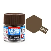 Tamiya 10ML LP-17 Linoleum Deck Brown Lacquer Paint