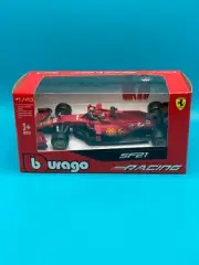Burago F1 1/43 Scuderia Ferrari F1 Team SF21 Charles Leclerc/ Carlos Sainz