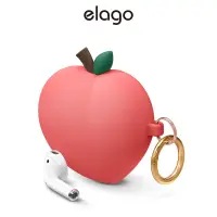 在飛比找蝦皮商城優惠-[elago] Peach Airpods 造型保護殼 (適