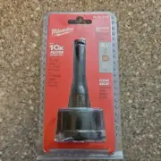 NEW MILWAUKEE 48-25-2122 DRILL BIT SELF FED 2-1/8" HOLE DIA 7/16" HEX SHANK