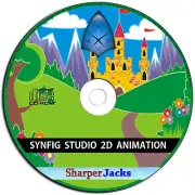 NEW & Fast Ship! Synfig Studio Professional 2D Animation Software For PC - Disc