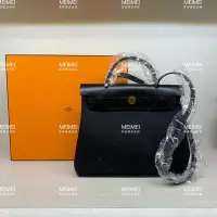 在飛比找Yahoo!奇摩拍賣優惠-30年老店 預購 HERMES Herbag 31 金釦 黑