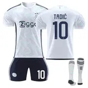 Nevenka Ajax Away Jersey TADIC #10 Soccer Jersey Kids Adult 3-Pieces Jersey Kits