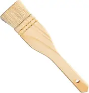 Outanaya Basting Brush Oil Brush with Handle Wool Pastry Brush for BBQ Baking for Sauces Oils Durable Kitchen Tool for Grilling Cooking Easy to Use