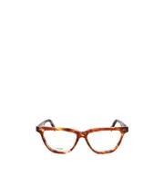 Logo cat's eye flat lens 53 Brown