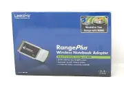 Linksys WPC100 RangePlus WiFi Wireless Notebook Laptop Adapter - NEW IN BOX