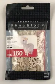 New In Package Nanoblock Alpaca 120 Pieces Micro Building Blocks Brand New NC160