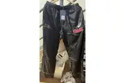NRL PENRITH PANTHER ASICS 2017 TRACK PANTS BLACK - SIZE L