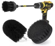 4Pack Drill Brush Power Scrubber Cleaning Brush Extended Long Attachment Set