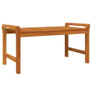 Fin Solid Wood Acacia Coffee Table Living Room Accent Centre Sofa Table