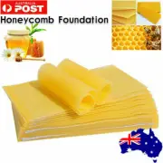 5PCS Bee Hive Wax Frames Honeycomb Foundation Sheets Beekeeping Honey Equipment