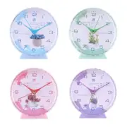 Mute Alarm Clock Round Bedsides Alarm Clock Student Desktops Clock Noiseless