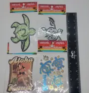 Hawaiian Island Vinyl Decals Nalu Blue Surf Manny Salvador Lot #6