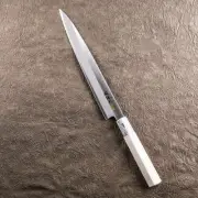 Japanese Kai Seki Magoroku Ginju St Sashimi Knife For Left-Handed 210mm AK5067