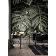 Monstera leaf wall mural Tropical Home Industrial Banana Non-Woven wallpaper