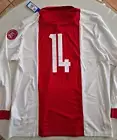 Ajax 125th Anniversary adidas Shirt Size XXL 14 Cruijff Limited Edition + Badge