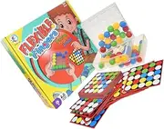 NAMOARLY 1Set Interactive Board Game Rolling Ball Plaything for Educational for Family Fun Chessboard Develops Concentration and Logical Reasoning and Portable Game