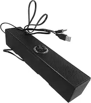 Mipcase Compact Computer Speakers Wired Stereo Speakers for Desktop and Laptop with Deep Bass High Volume Output for Spaces