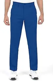 [Bakery] Men's Golf Pants Tech Performance Dry Relaxed Fit Stretch Flat Front Bright