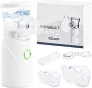 Low Noise Inhaler Nebuliser, Inhaler Inhaler for Adults and Children, Inhaler Nebuliser, Inhaler Mist, Inhaler Device, Portable Nebuliser for Home Travel