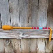 Cheyenne-Native American-Handmade Beaded Leather Drum Beater