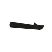 Thunder Group SLTHDP120 2 oz Capacity Brown End Handle Aluminum Dipper