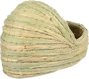MERRYHAPY Chicken Coop Breeding Nest Chicken Nesting Box Chicken Nest Bed Woven Chicken Cage Chicken Coop Nest Chicken Sleeping Nest Woven Chicken Sleeping Bed Small Animals Nest Straw