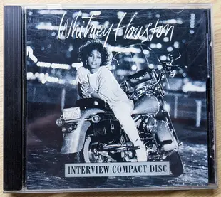 加國Interview訪談宣傳CD！WHITNEY HOUSTON惠妮休斯頓 I'm Your Baby Tonight