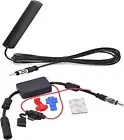 Car Stereo FMAM Radio Antenna Booster Amplifier Amp for Media Head Unit Receiver